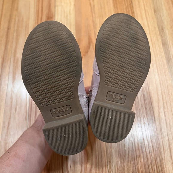 Pink Glitter Osh Kosh Toddler Boots - Picture 5 of 7